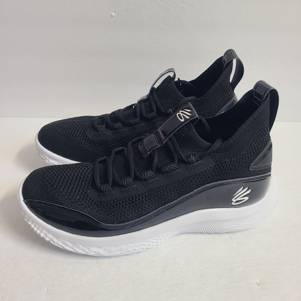 NEW Under Armour Curry Flow 8 Basketball Shoes 3024785-010 Size 10.5 Black